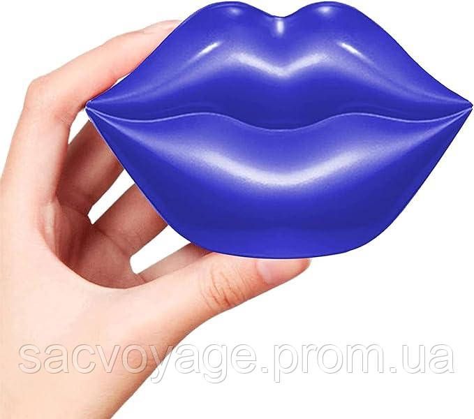 Патчи для губ Bioaqua Blueberry Moisturizing Lip Mask с черникой 20 штук 050205 фото