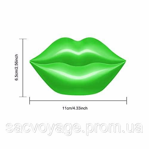 Патчі для губ Bioaqua Avocado Moisturizing Lip Mask з авокадо 20 штук 050206 фото