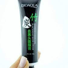 Маска - плёнка для лица с бамбуковым углем BIOAQUA BAMBOO CHARCOAL BLACKHEAD MASK CREAM 30мл 0104021 фото