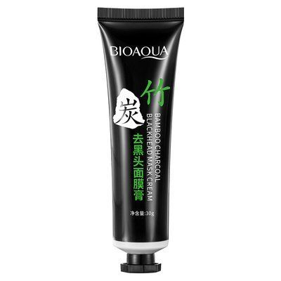 Маска - плівка для обличчя з бамбуковим вугіллям BIOAQUA BAMBOO CHARCOAL BLACKHEAD MASK CREAM 30мл 0104021 фото