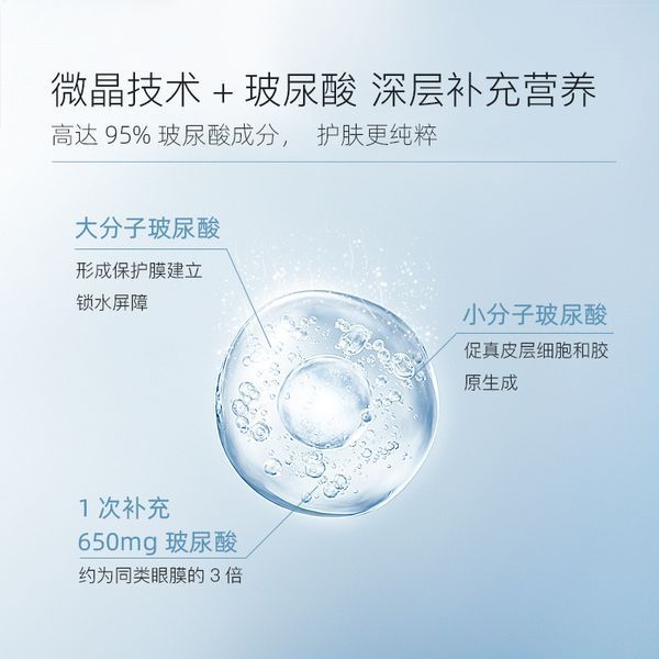 Патчі для обличчя з мікроголками TICHYS HYNURONIC ACID ANTI-WRINKLE CARESSING MICROCRYSTALS 2 штуки 0501050 фото