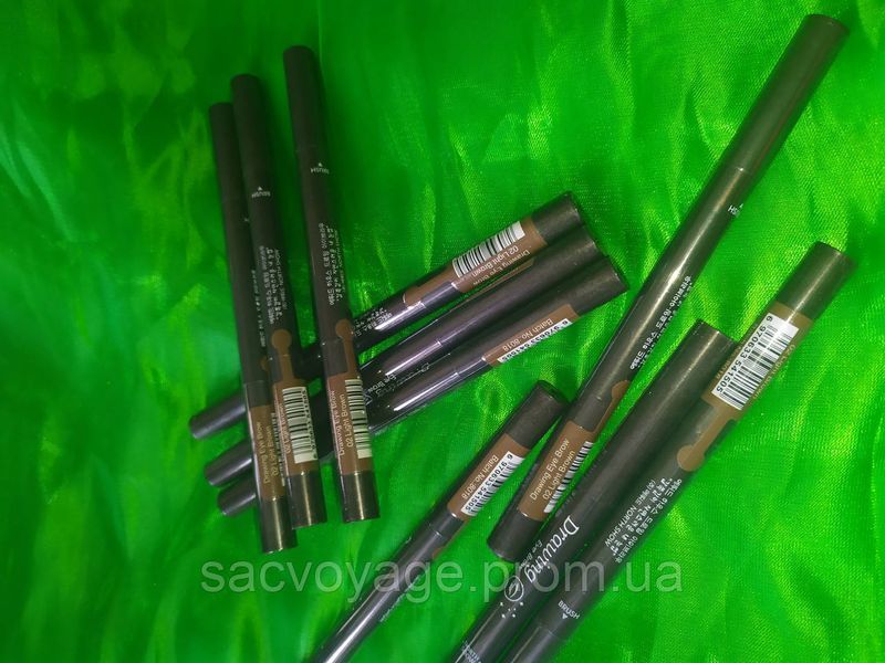 Олівець для брів із щіточкою механічний Drawing Eye Brow, світла кава 02 040109 фото