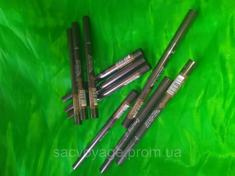 Олівець для брів із щіточкою механічний Drawing Eye Brow, світла кава 02 040109 фото